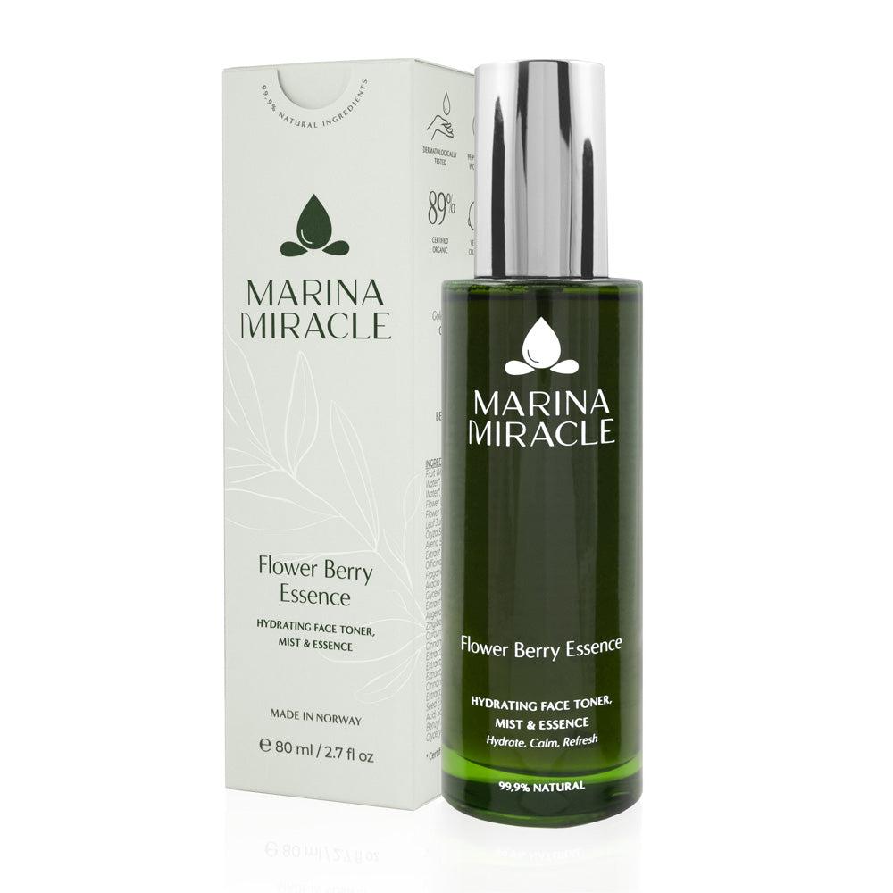 Marina Miracle Flower Berry Essence toner mist med eske