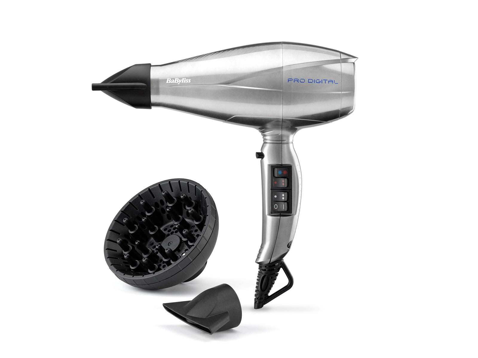 BaByliss Pro Digital hårføner med digital motor