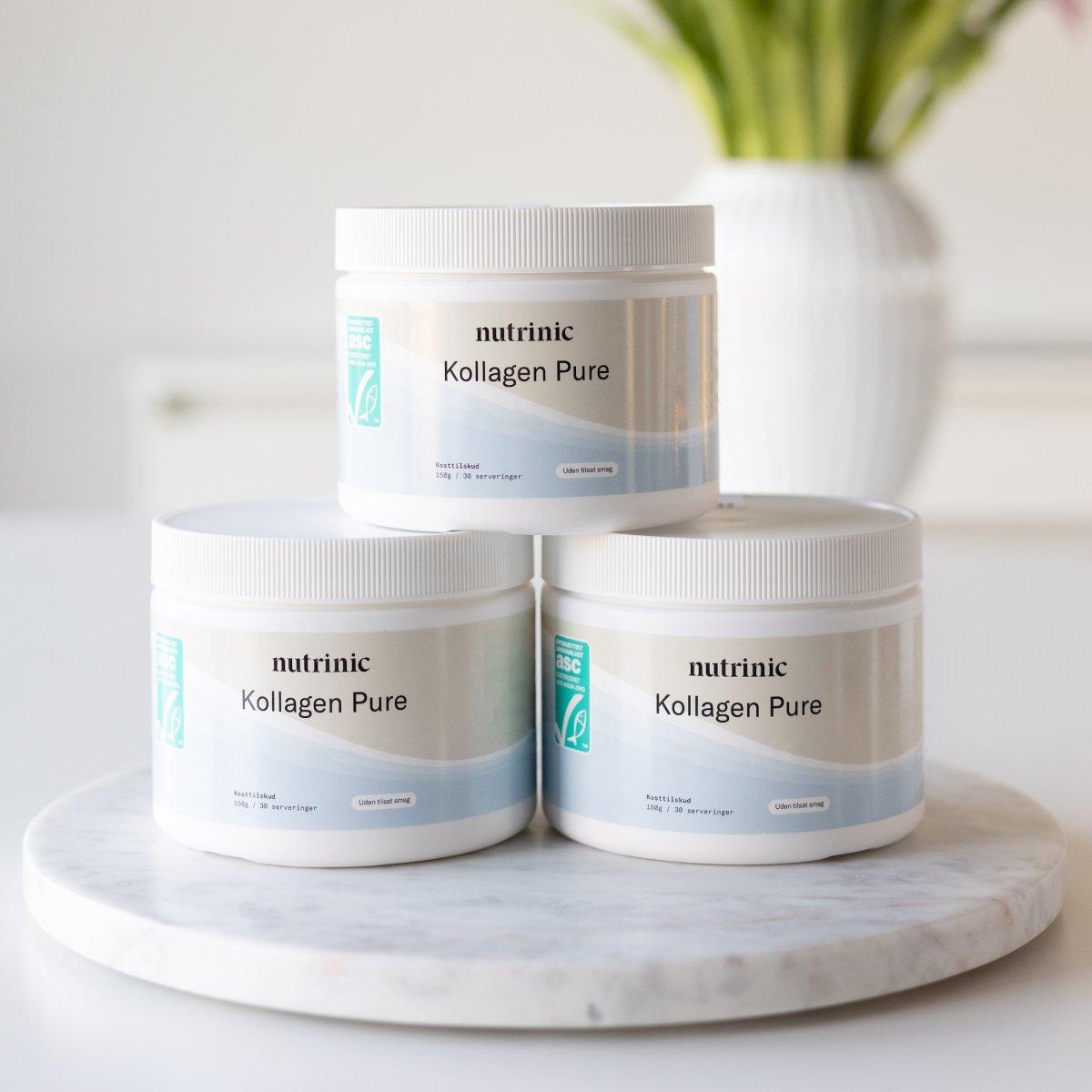 Nutrinic Kollagen Pure rent marint kollagenpulver