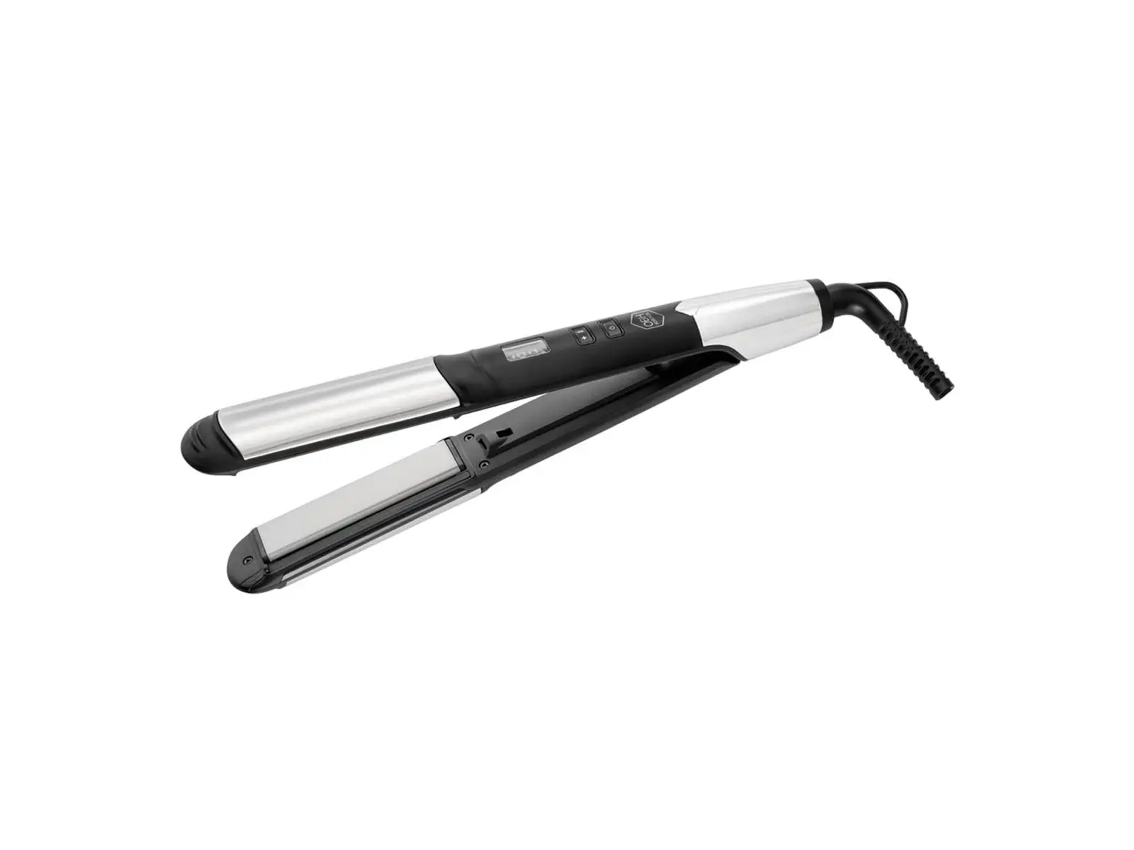 OBH Nordica Curl & Shine rettetang med avrundede plater