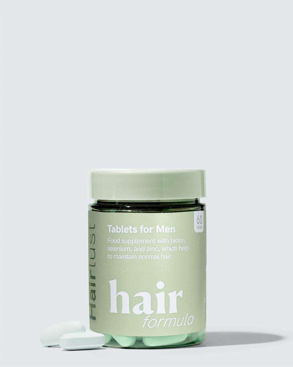 Hairlust Hair Formula Tablets for Men hårvitaminer
