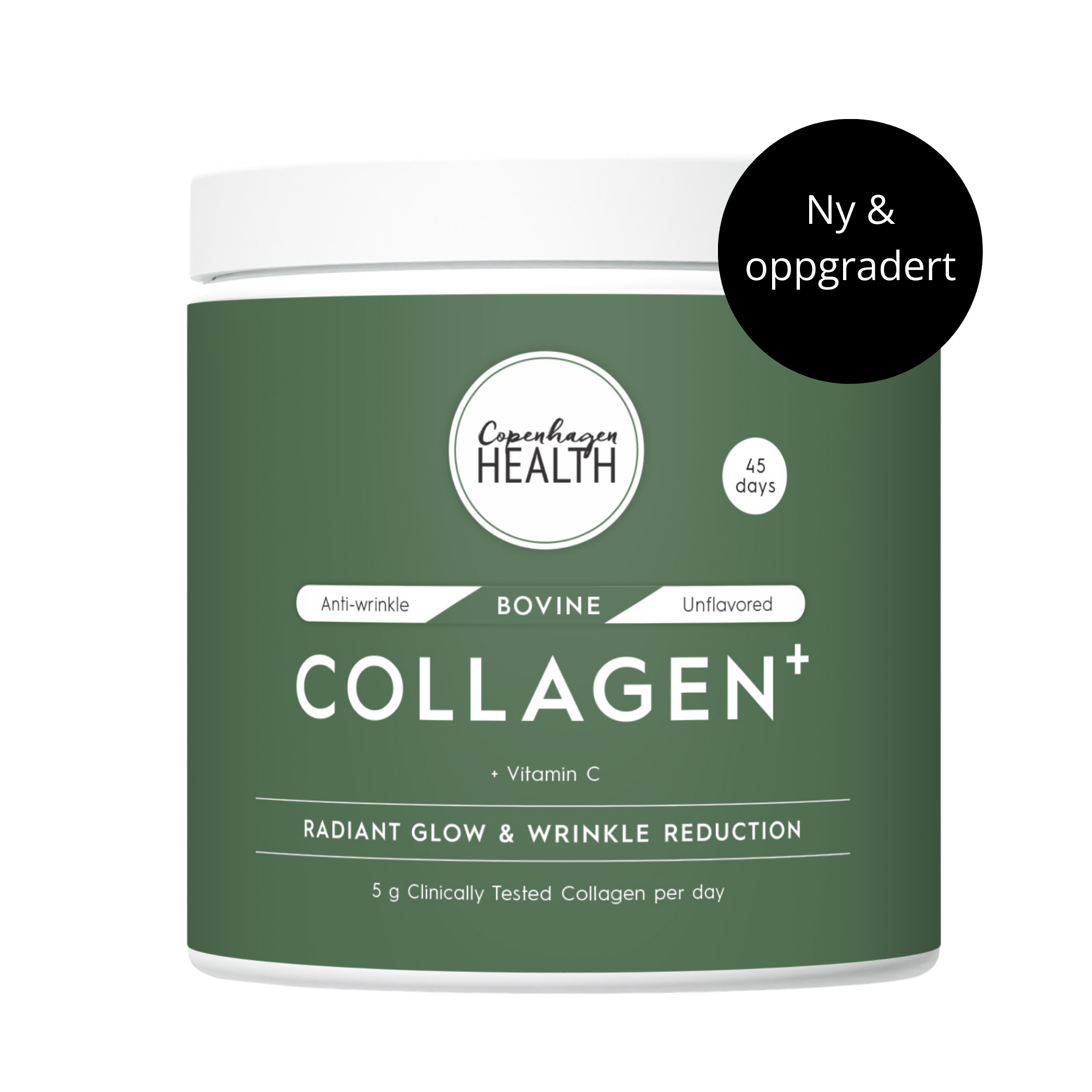 Copenhagen Health Bovine Collagen kollagenpulver fra storfe