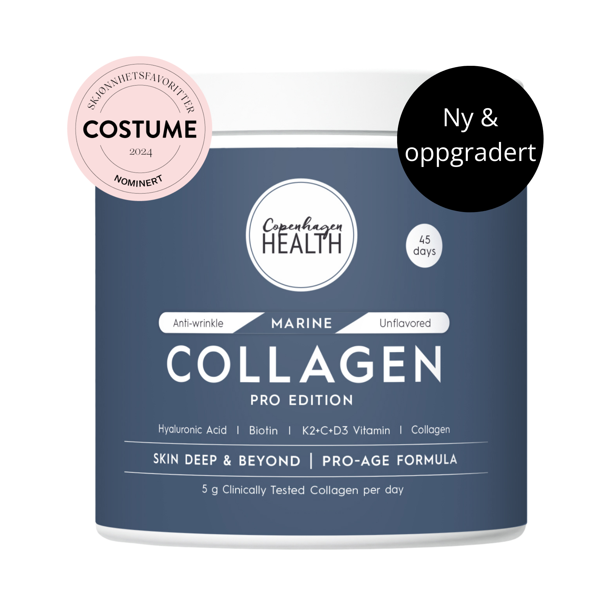 Copenhagen Health Marine Collagen Pro Edition kollagenpulver