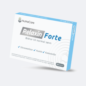 Nutracare RelaxinForte boks med tilskudd for ro og søvn