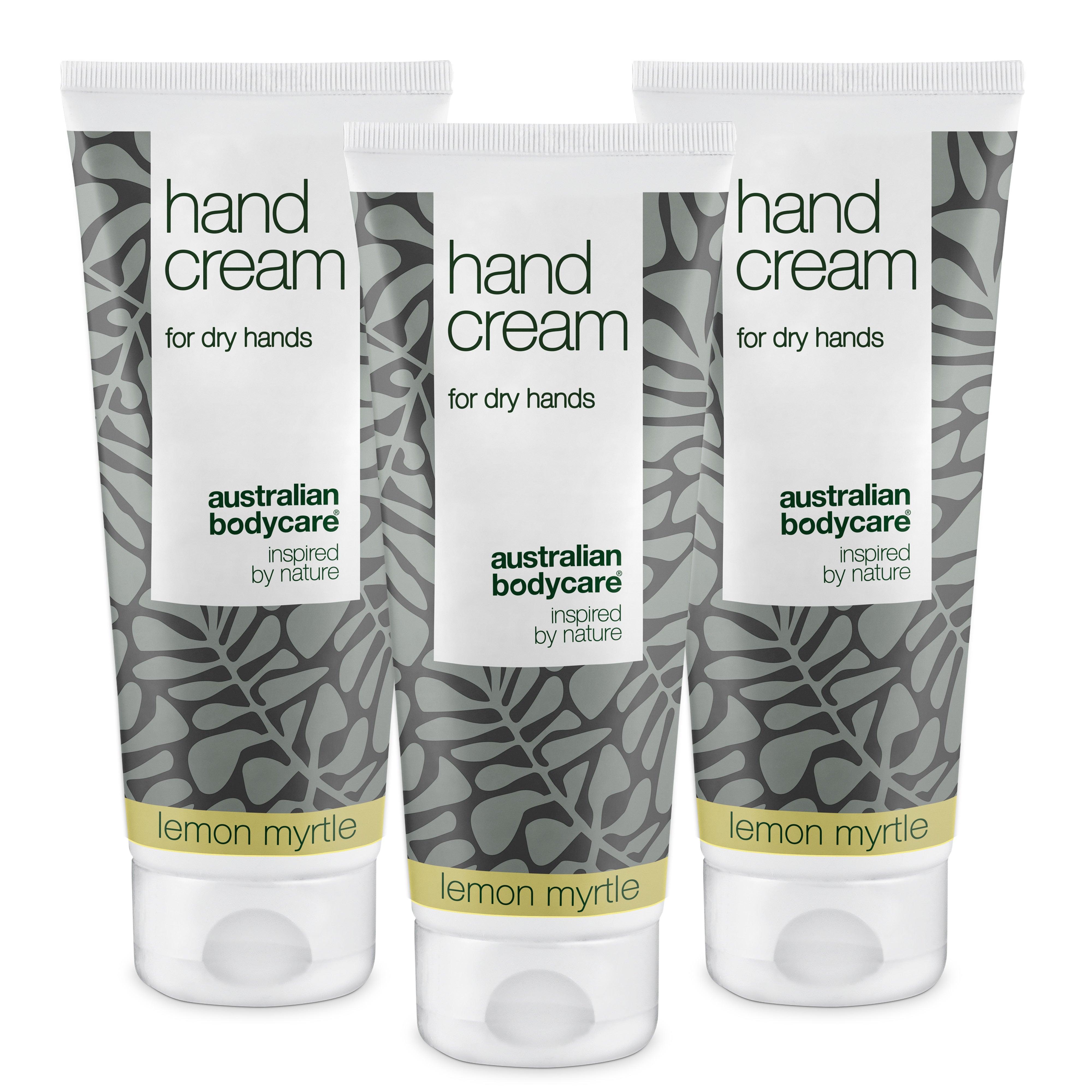 Australian Bodycare håndkrem med lemon i 3-pakk for tørre hender