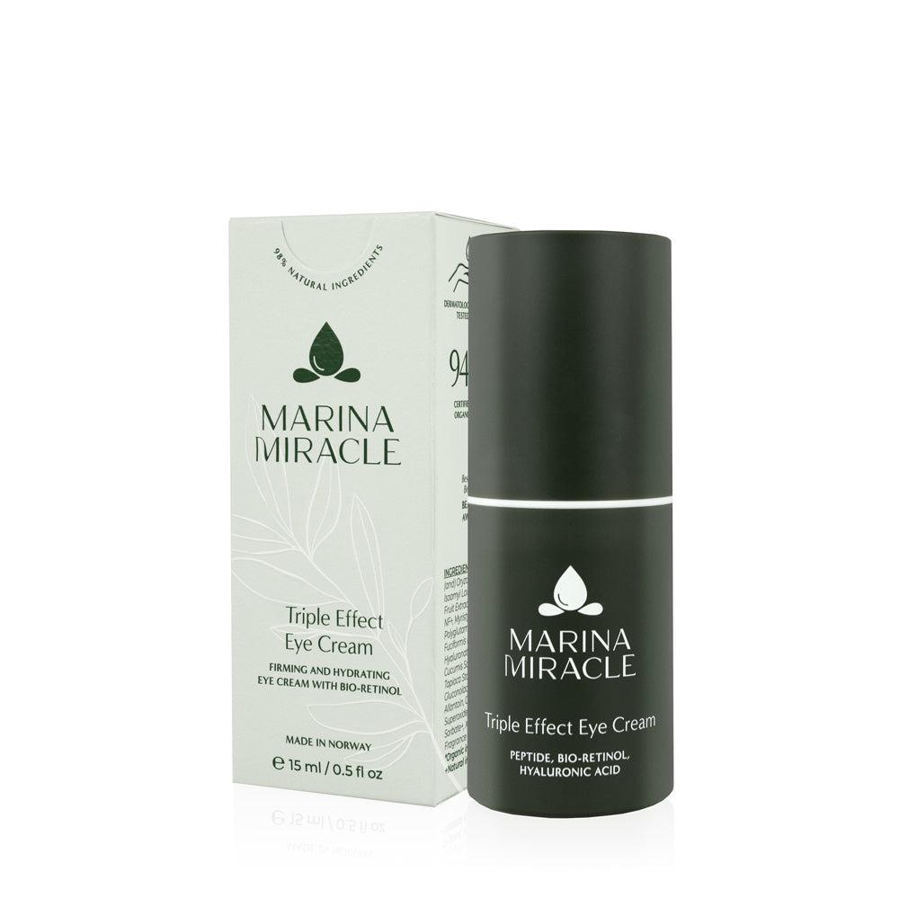 Marina Miracle Triple Effect Eye Cream øyekrem med eske
